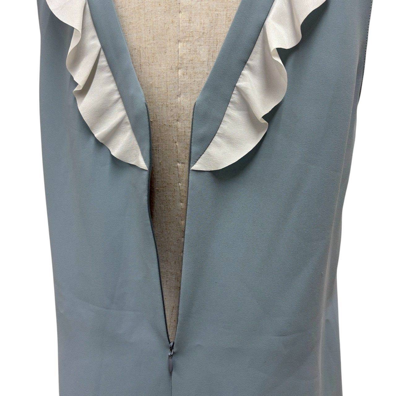 【RC2511-320】RED VALENTINO　ノースリーブ ワンピース 水色 40 レディース