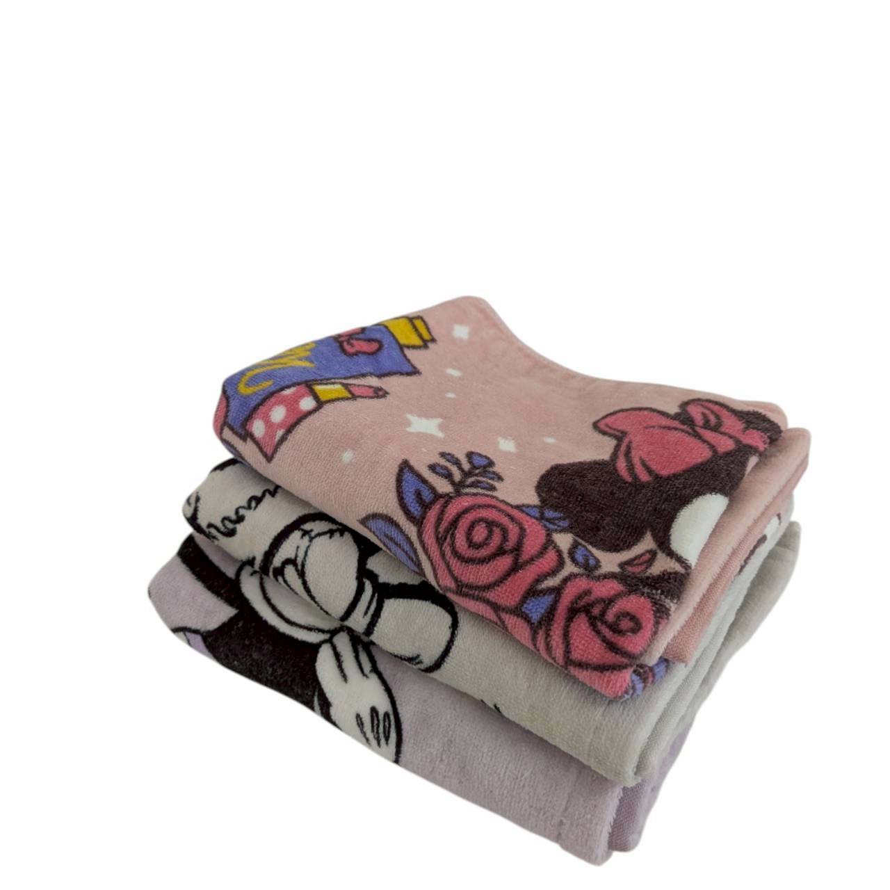 【訳あり品】今治タオル　フェイスタオル×3 キャラクター　柄物アソートセット　お任せ