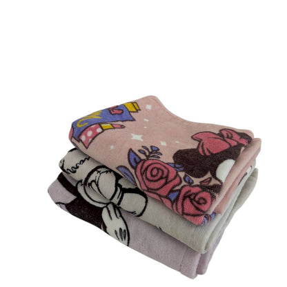 【訳あり品】今治タオル　フェイスタオル×3 キャラクター　柄物アソートセット　お任せ