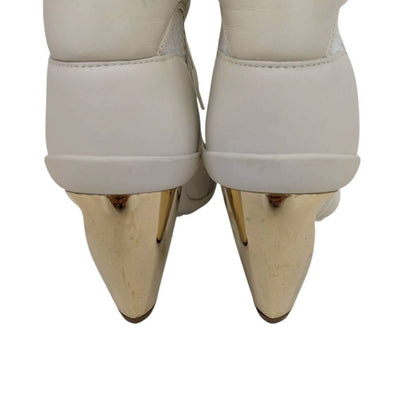 【RC2511-38】Christian Dior ソックスブーツ　白　36