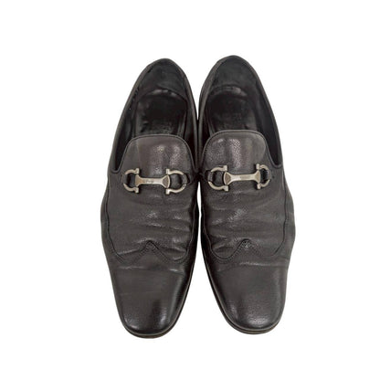 【RC2511-69】SalvatoreFerragamo パンプス ブラック メンズ 8