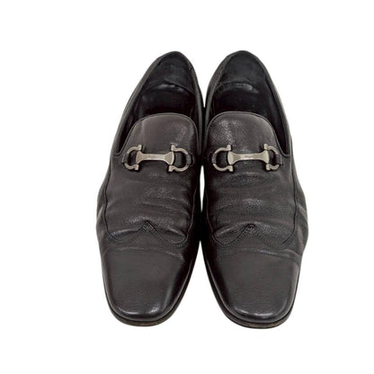 【RC2511-69】SalvatoreFerragamo パンプス ブラック メンズ 8