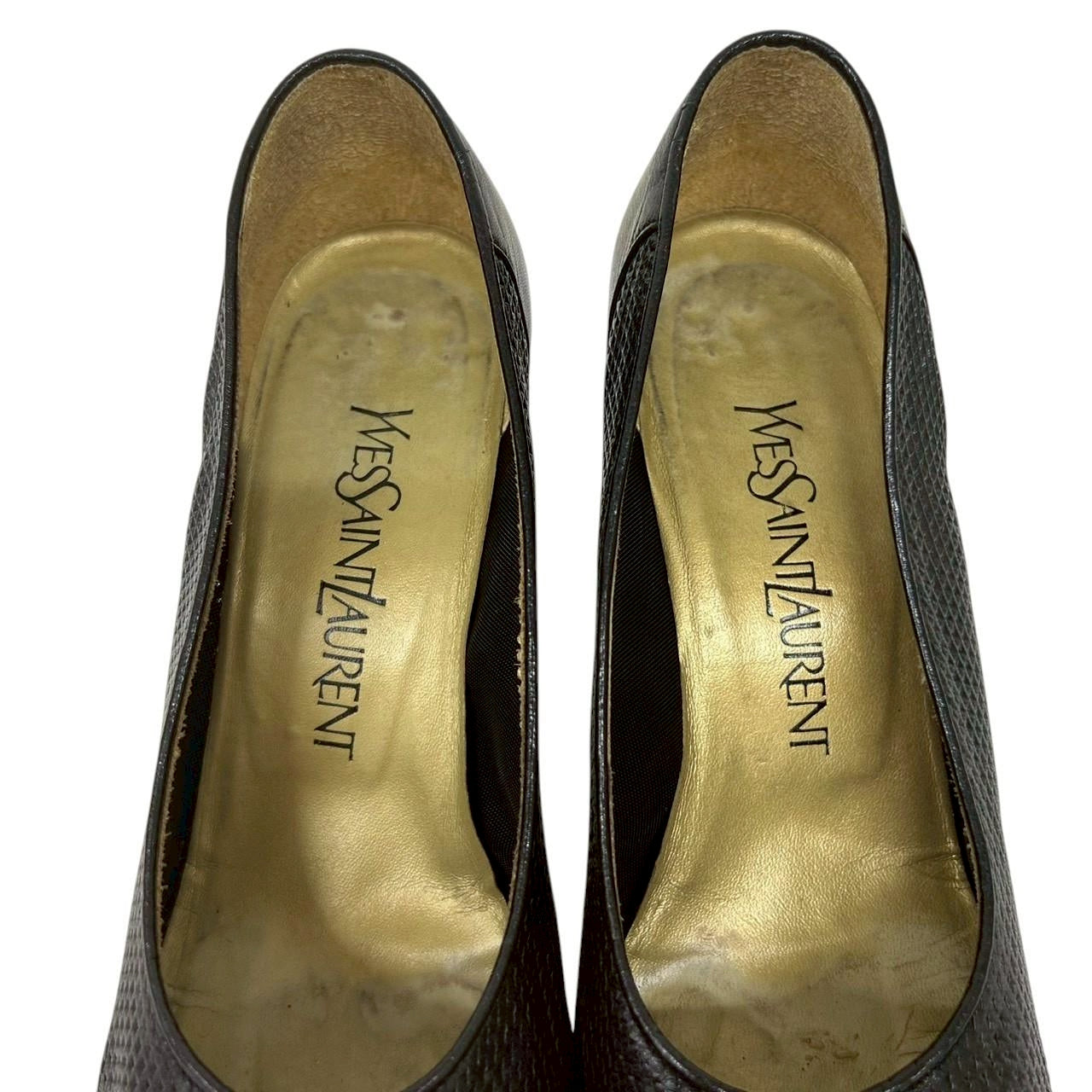 【RC2511-79】YVES SAN LAURENT パンプス　ブラック　36