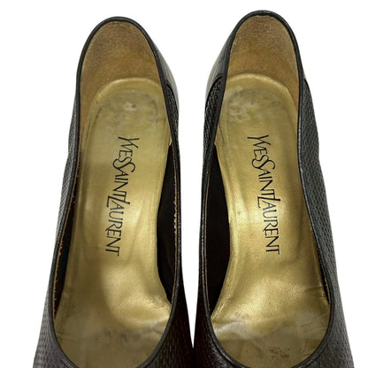 【RC2511-79】YVES SAN LAURENT パンプス　ブラック　36