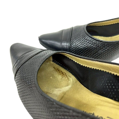 【RC2511-79】YVES SAN LAURENT パンプス　ブラック　36