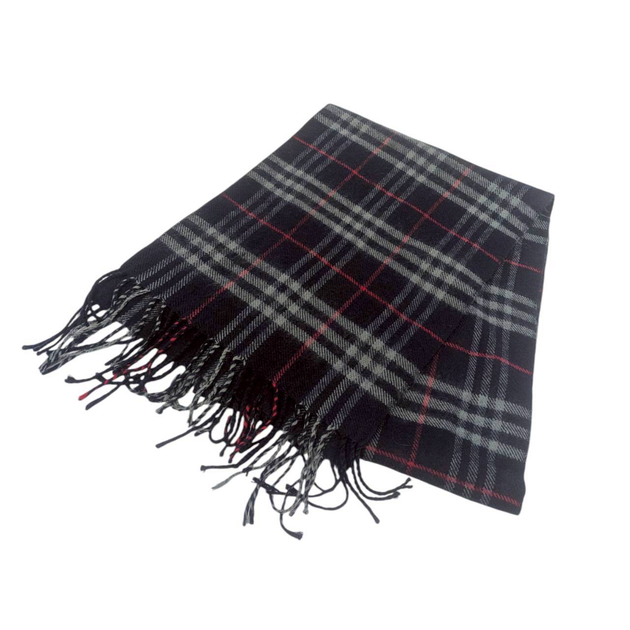 【RC2512-108】Burberrys マフラー ネイビー ウール