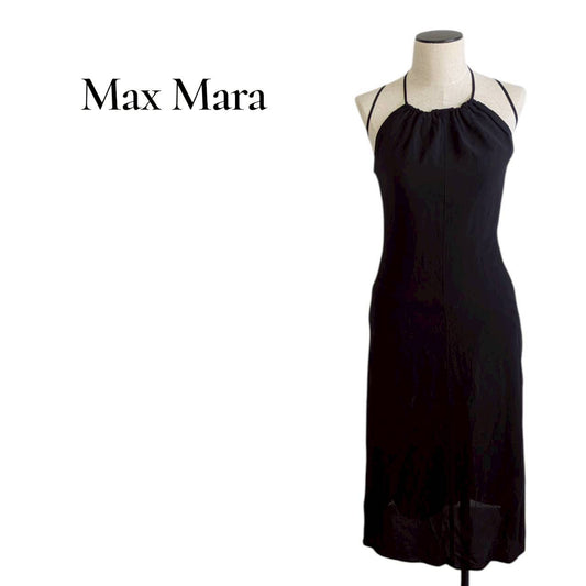 【RC2512-38】MaxMara ブラック　ワンピース　40