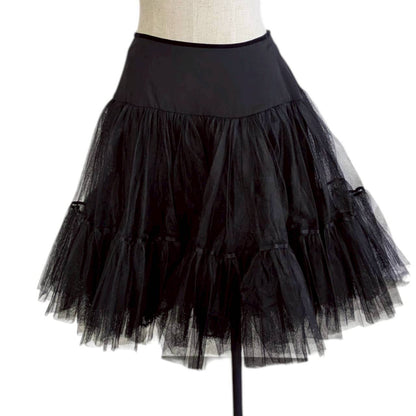 【RC2512-55】FOXEY チュールスカート ブラック 40