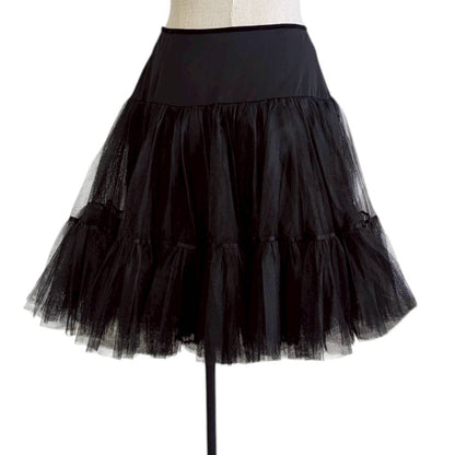 【RC2512-55】FOXEY チュールスカート ブラック 40