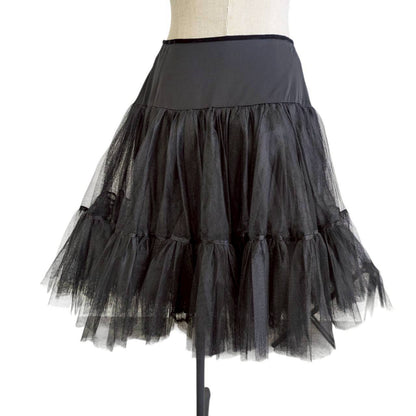 【RC2512-55】FOXEY チュールスカート ブラック 40