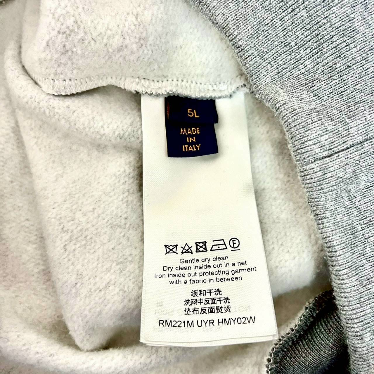 【RC2601-126】LOUIS VUITTON スウェット　NIGO コラボ　HMY02W　5L