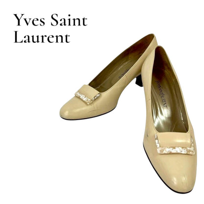 RC2601-213 Yves Saint Laurent パンプス ベージュ 36 1/2