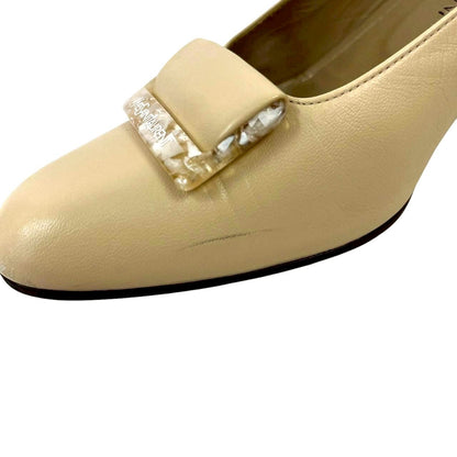 RC2601-213 Yves Saint Laurent パンプス ベージュ 36 1/2