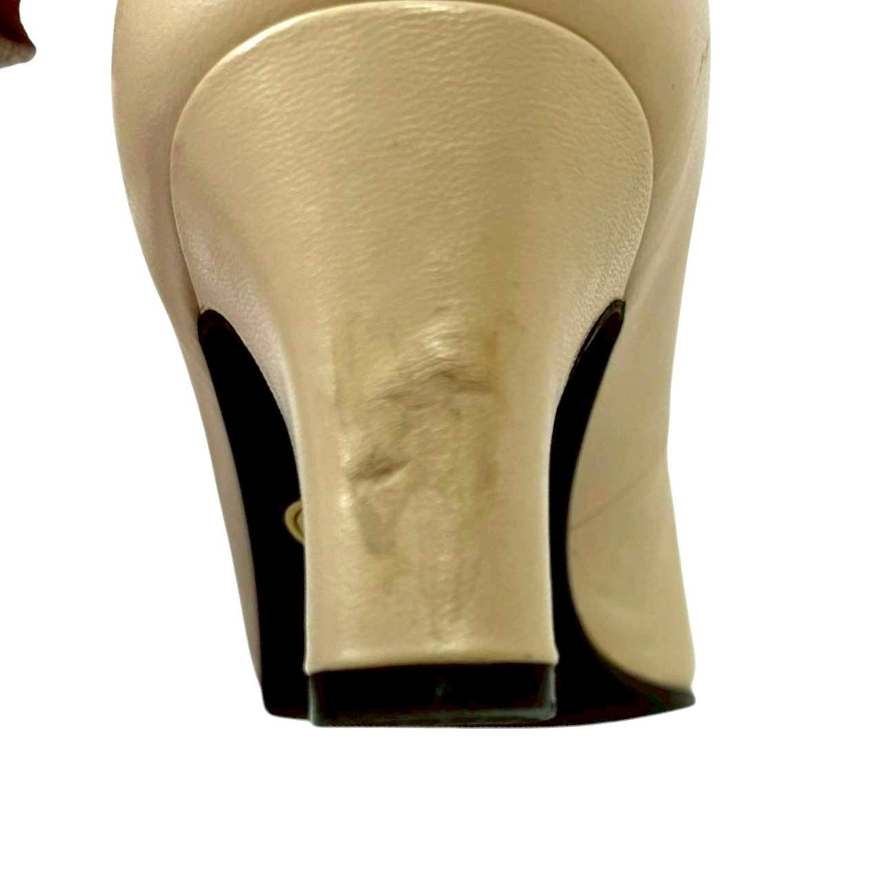 RC2601-213 Yves Saint Laurent パンプス ベージュ 36 1/2