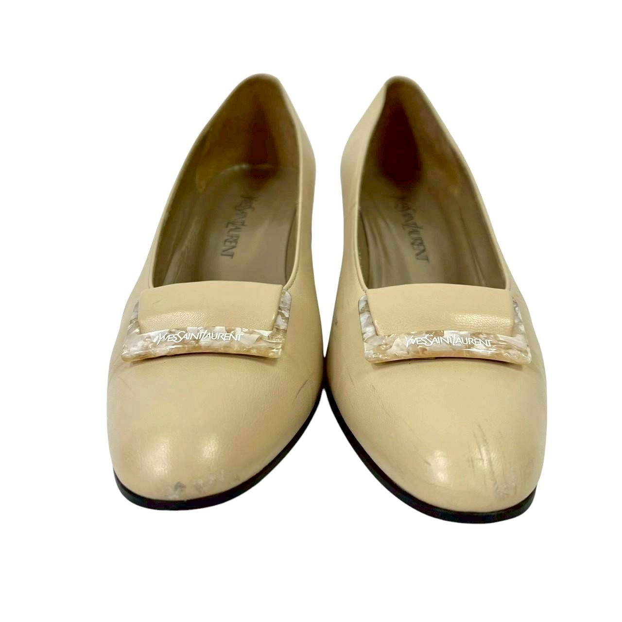 RC2601-213 Yves Saint Laurent パンプス ベージュ 36 1/2