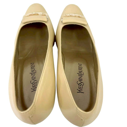 RC2601-213 Yves Saint Laurent パンプス ベージュ 36 1/2