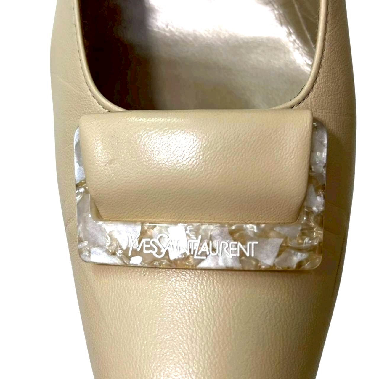 RC2601-213 Yves Saint Laurent パンプス ベージュ 36 1/2