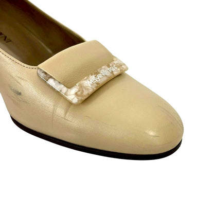 RC2601-213 Yves Saint Laurent パンプス ベージュ 36 1/2