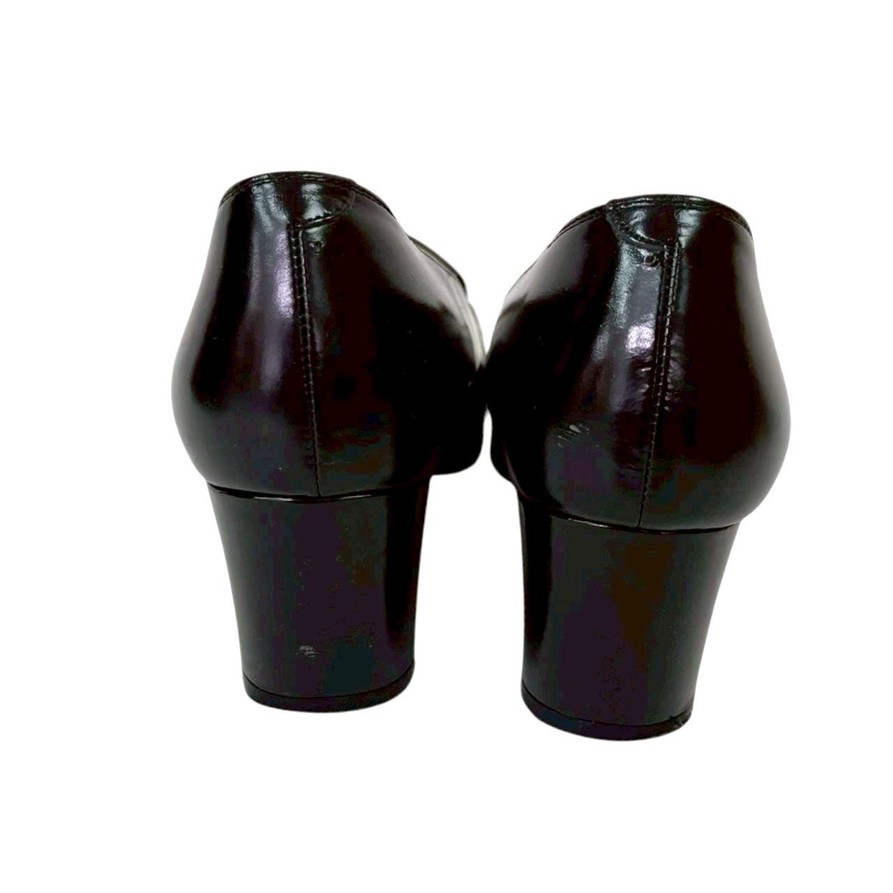 RC2601-214 Yves Saint Laurent ローファーパンプス ブラック 36 1/2