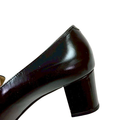 RC2601-214 Yves Saint Laurent ローファーパンプス ブラック 36 1/2