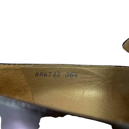 RC2601-214 Yves Saint Laurent ローファーパンプス ブラック 36 1/2