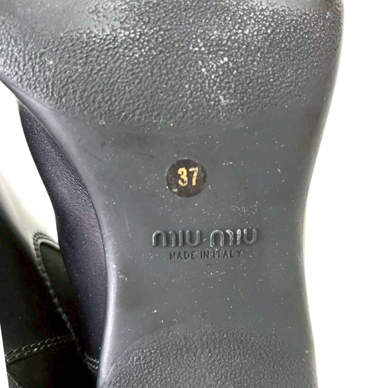 RC2601-217 miumiu ブーツ ブラック 37