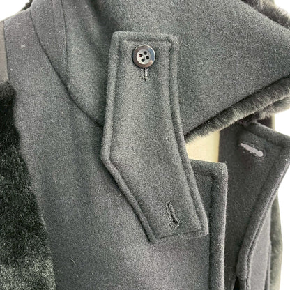 RC2601-407 NEWORDER コート ブラック メンズ