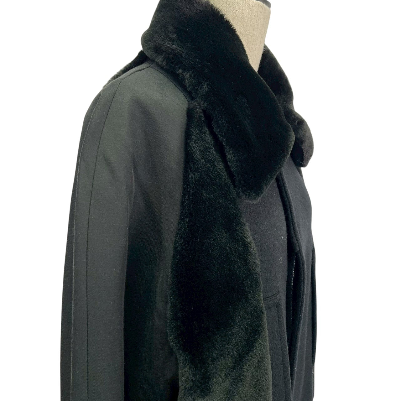 RC2601-407 NEWORDER コート ブラック メンズ