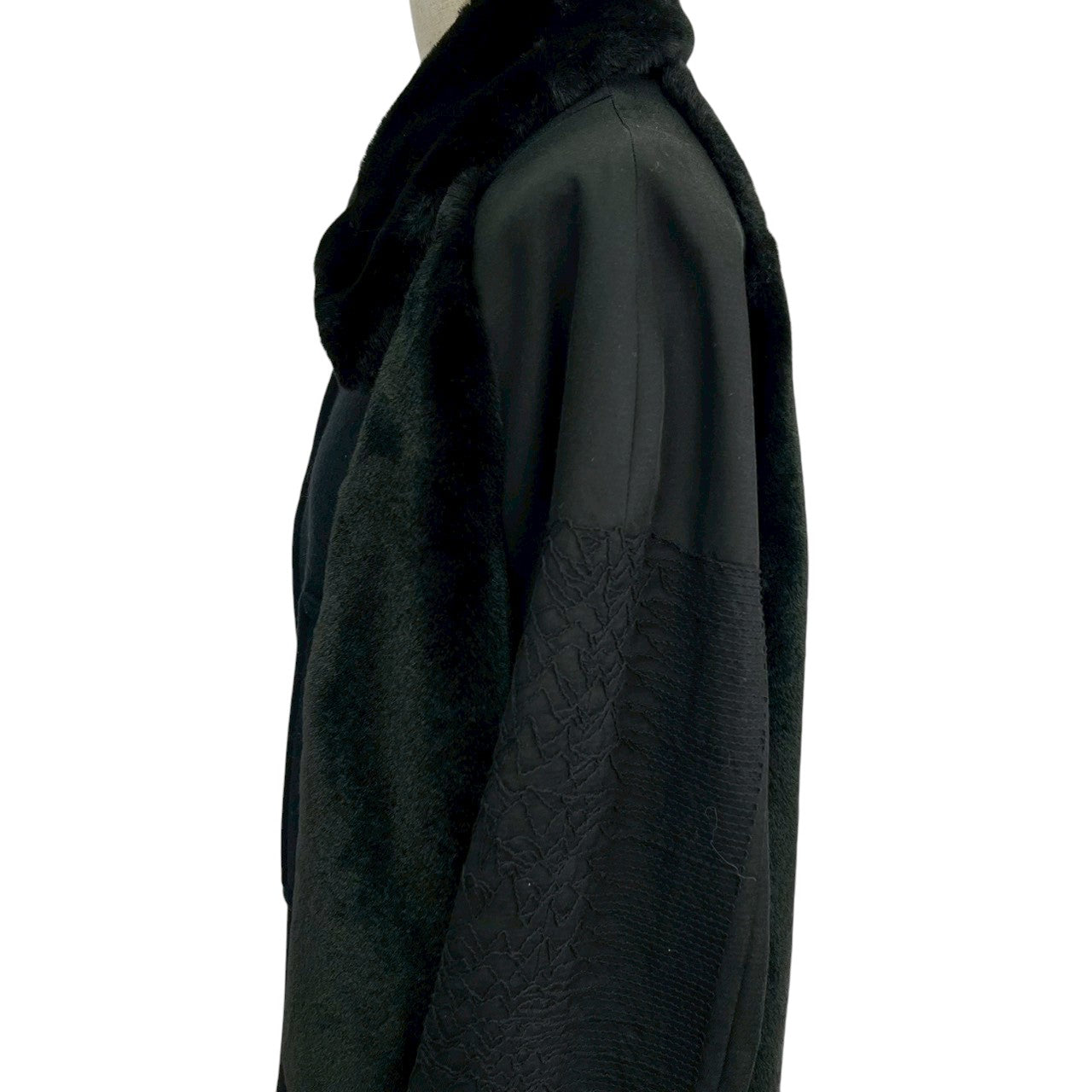 RC2601-407 NEWORDER コート ブラック メンズ