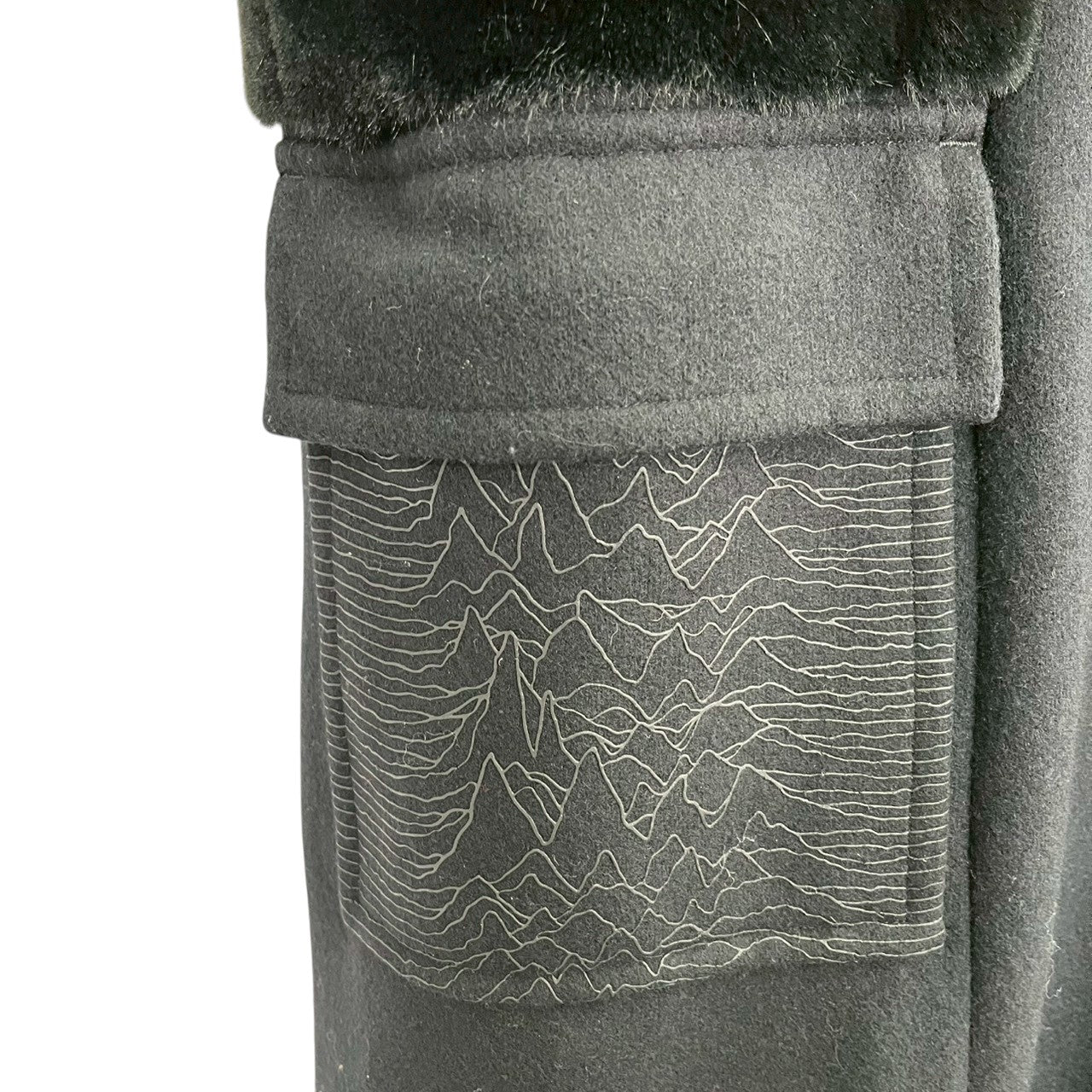 RC2601-407 NEWORDER コート ブラック メンズ