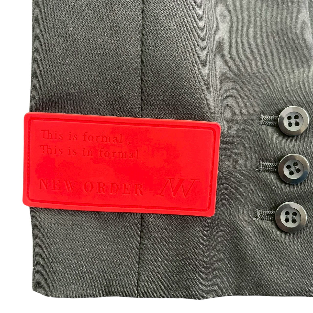 RC2601-407 NEWORDER コート ブラック メンズ