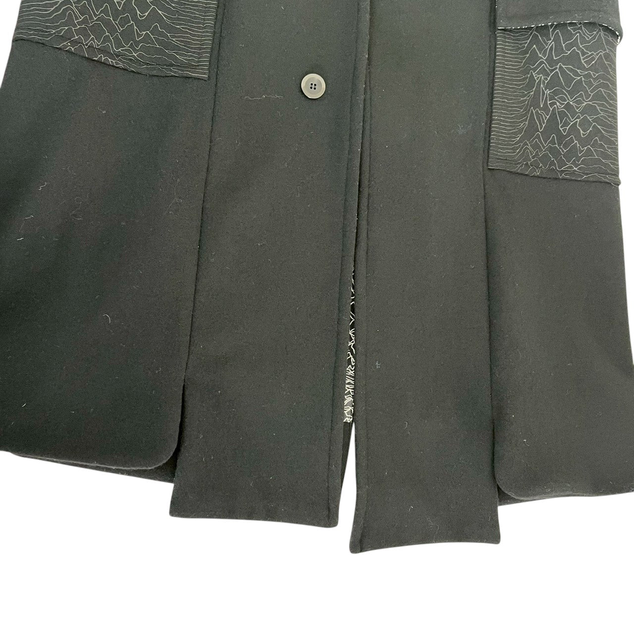 RC2601-407 NEWORDER コート ブラック メンズ