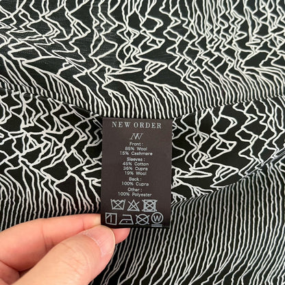 RC2601-407 NEWORDER コート ブラック メンズ