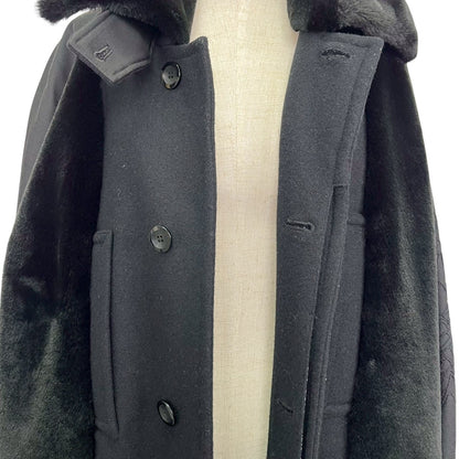 RC2601-407 NEWORDER コート ブラック メンズ