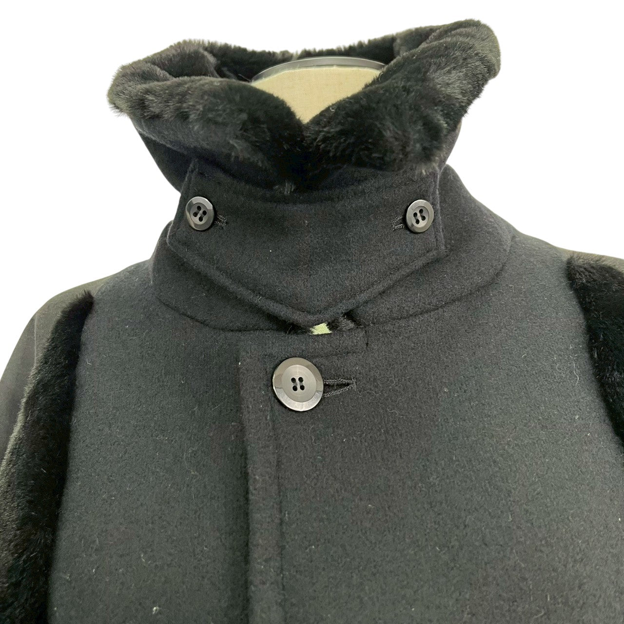 RC2601-407 NEWORDER コート ブラック メンズ