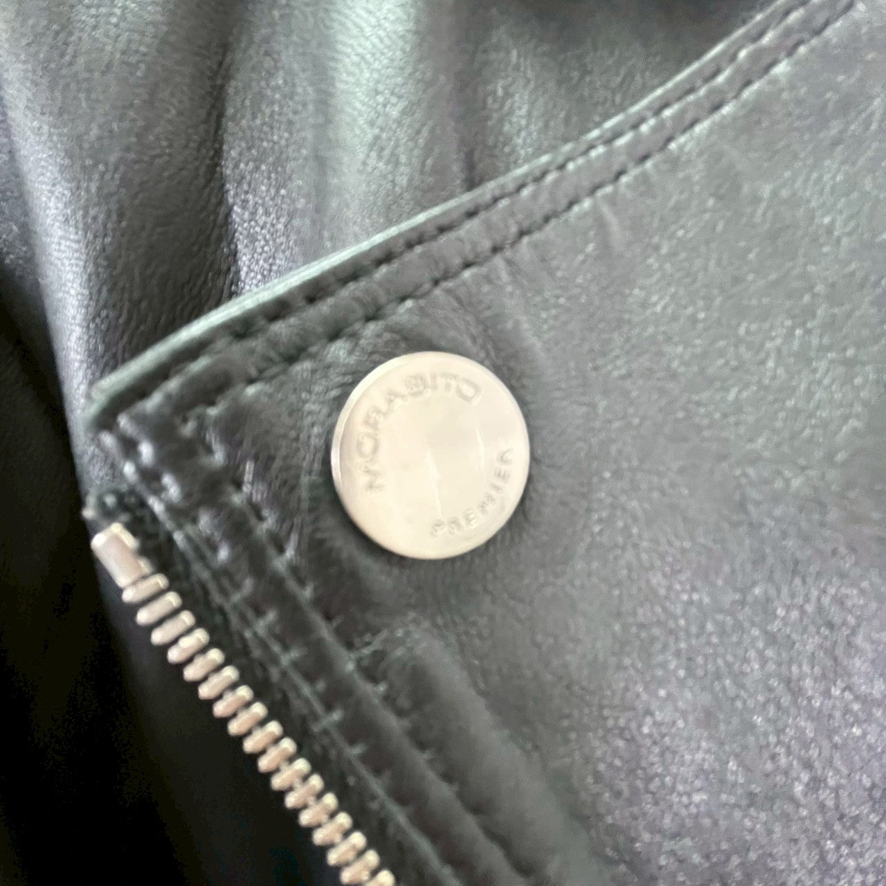 RC2601-409 MORABITO レザージャケット ブラック レディース