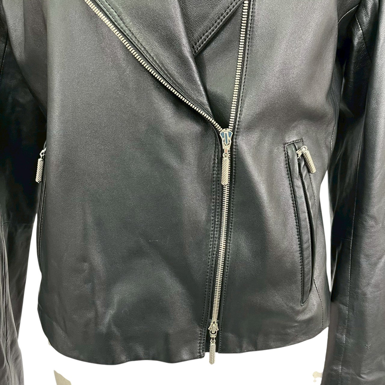 RC2601-409 MORABITO レザージャケット ブラック レディース