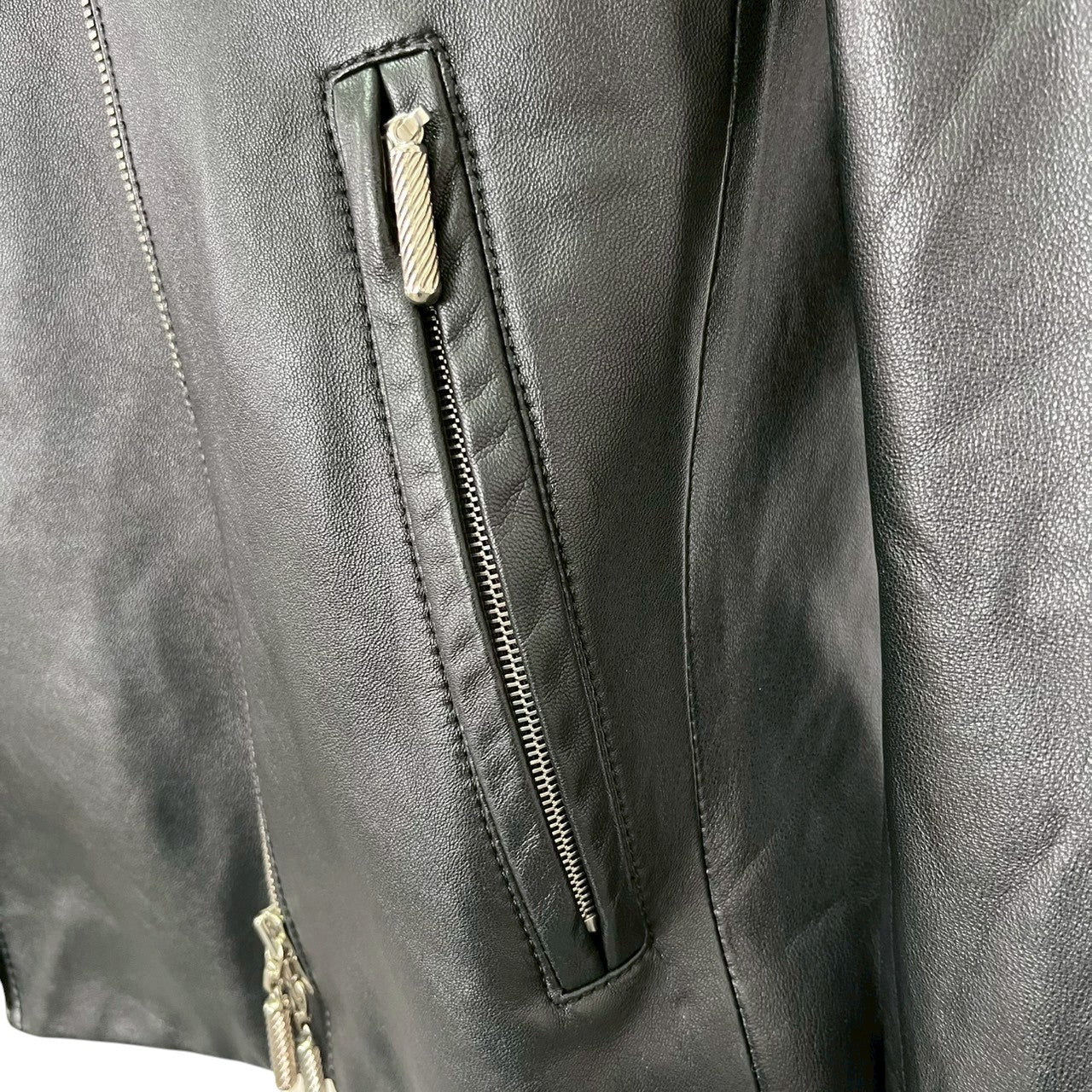 RC2601-409 MORABITO レザージャケット ブラック レディース