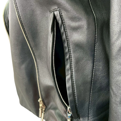 RC2601-409 MORABITO レザージャケット ブラック レディース