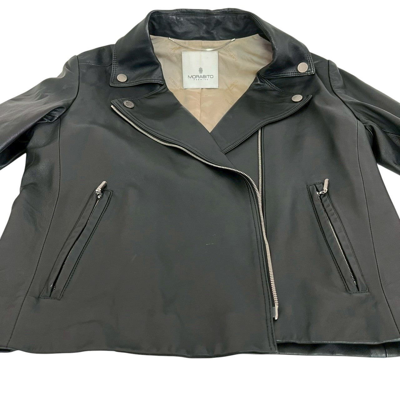 RC2601-409 MORABITO レザージャケット ブラック レディース
