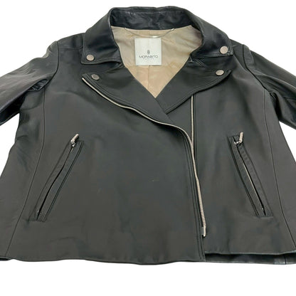 RC2601-409 MORABITO レザージャケット ブラック レディース