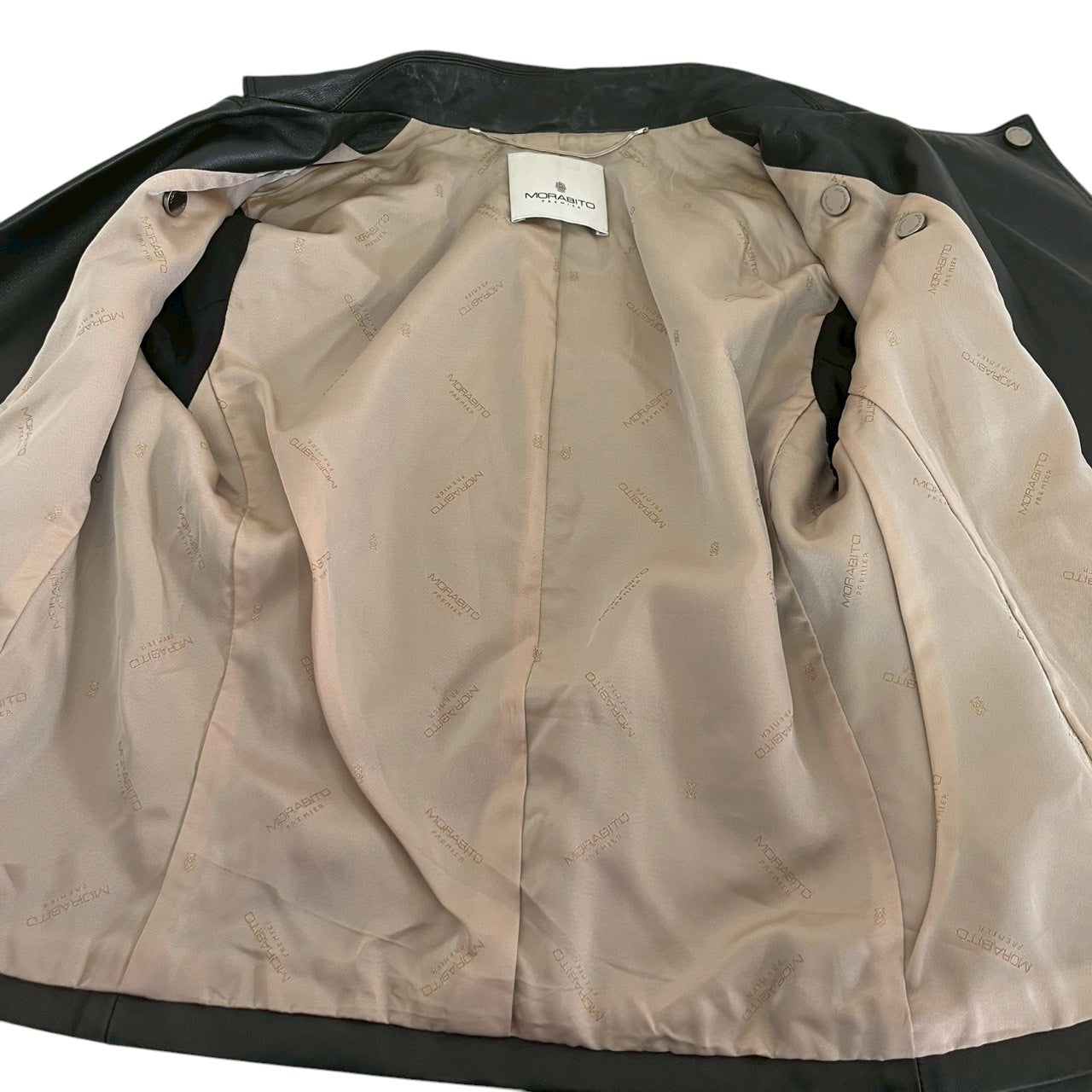 RC2601-409 MORABITO レザージャケット ブラック レディース