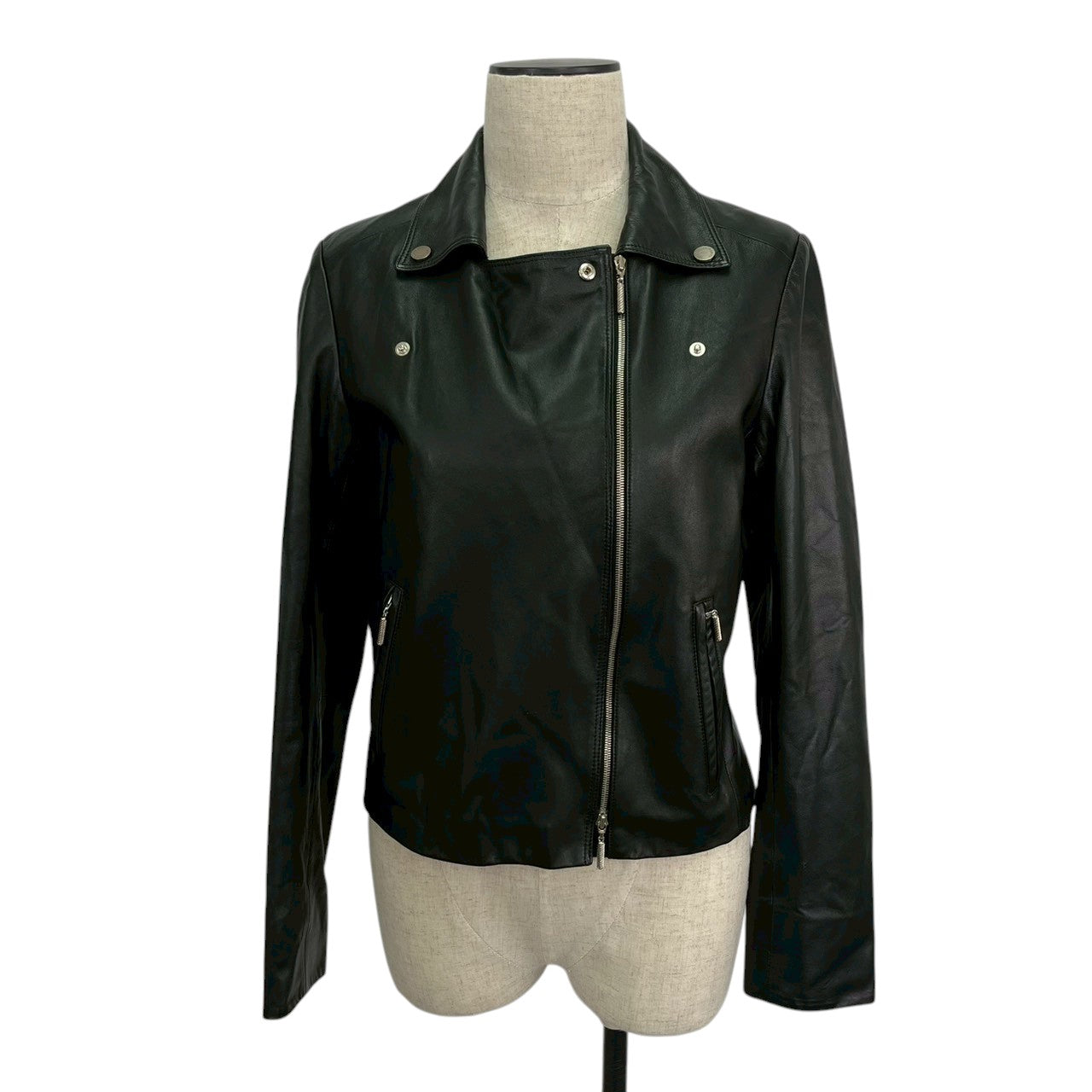 RC2601-409 MORABITO レザージャケット ブラック レディース