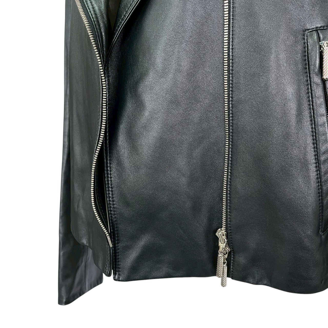 RC2601-409 MORABITO レザージャケット ブラック レディース