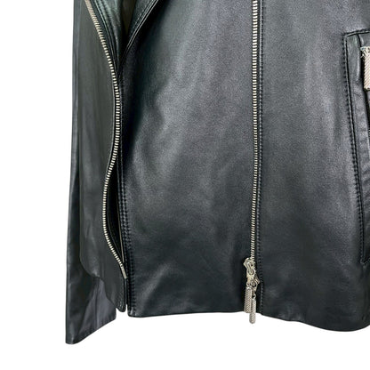 RC2601-409 MORABITO レザージャケット ブラック レディース