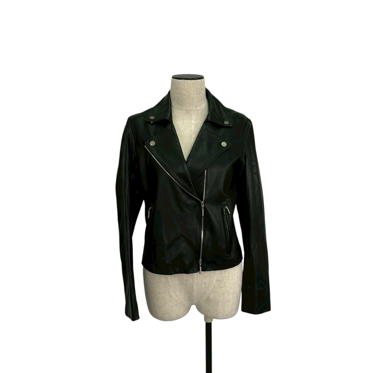 RC2601-409 MORABITO レザージャケット ブラック レディース