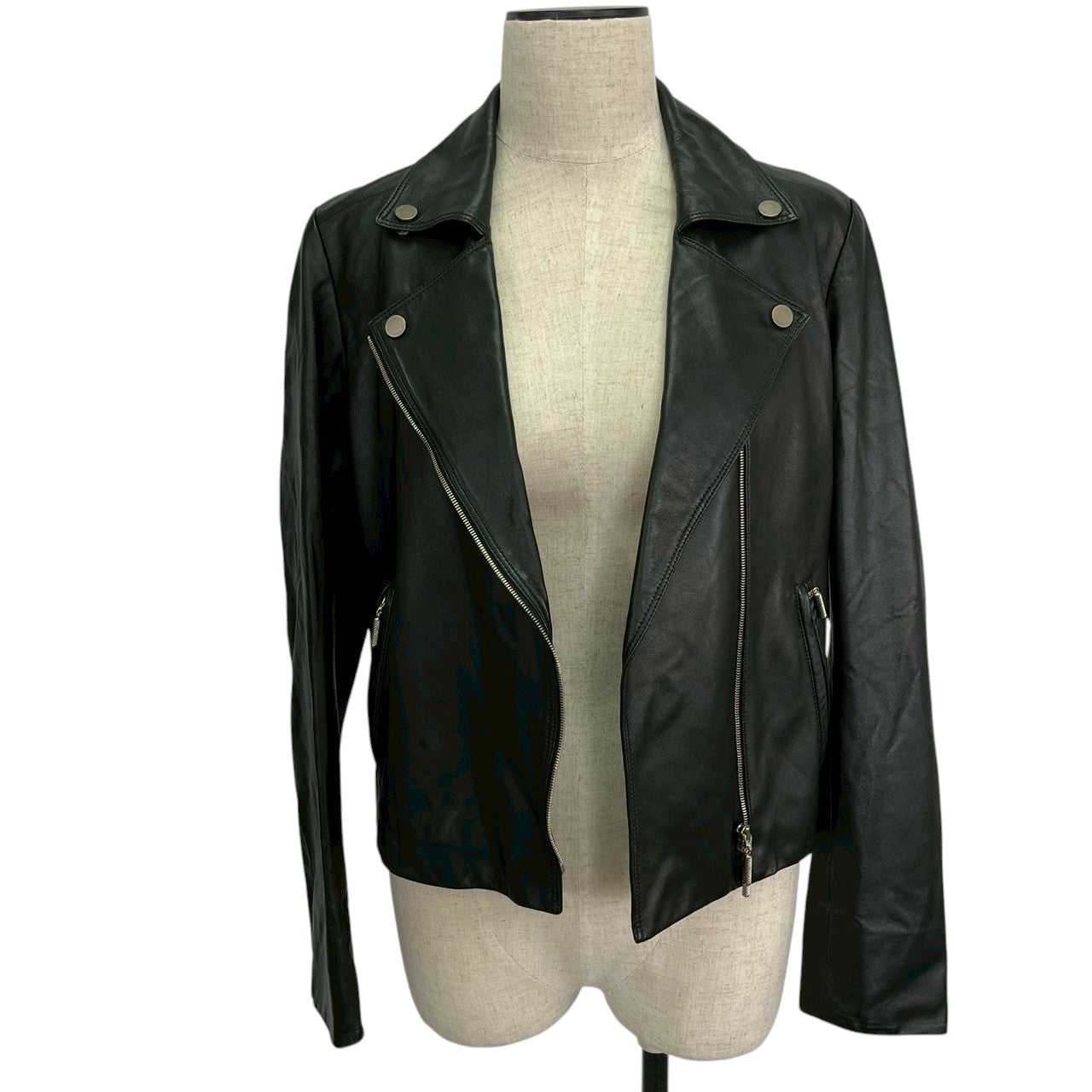 RC2601-409 MORABITO レザージャケット ブラック レディース