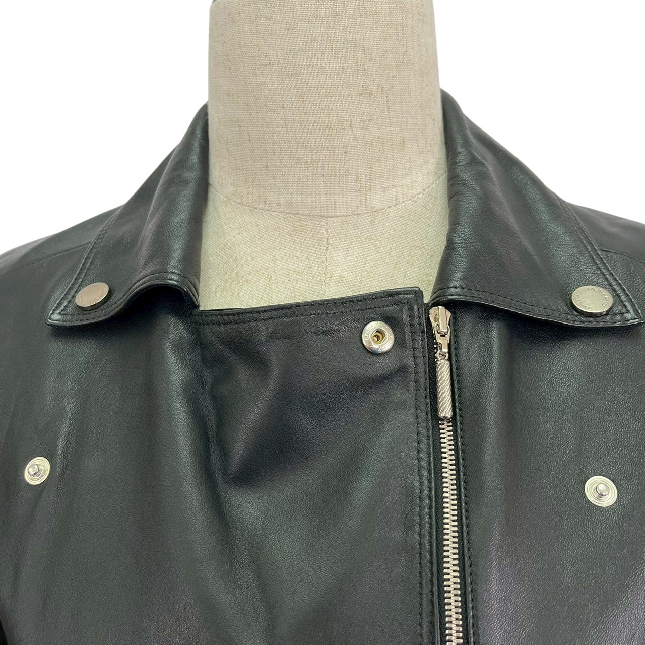 RC2601-409 MORABITO レザージャケット ブラック レディース