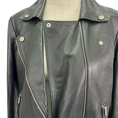 RC2601-409 MORABITO レザージャケット ブラック レディース