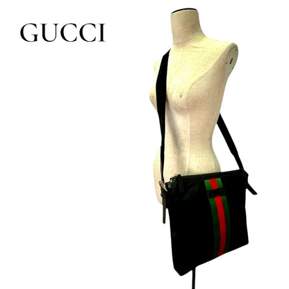 RC2601-701 GUCCI シェリーライン ショルダーバッグ ブラック